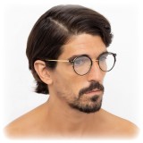 Linda Farrow - 802 C9 Oval Optical Frames - Optical Lens in Black Frame - Linda Farrow Eyewear