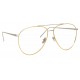 Linda Farrow - Occhiali da Vista Aviator 744 C9 - Oro Giallo e Oro Bianco - Linda Farrow Eyewear