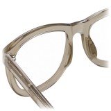 Linda Farrow - 712 C15 D-Frame Optical - Truffle - Linda Farrow Eyewear