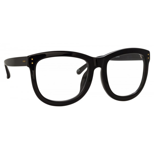 Linda Farrow - Occhiali da Vista D-Frame 712 C11 - Neri - Linda Farrow Eyewear