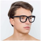 Linda Farrow - 712 C11 D-Frame Optical - Black - Linda Farrow Eyewear