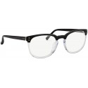 Linda Farrow - Occhiali da Vista D-Frame 381 C12 - Nero e Chiaro - Linda Farrow Eyewear