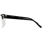 Linda Farrow - 381 C12 D-Frame Optical - Black and Clear - Linda Farrow Eyewear