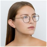 Linda Farrow - Occhiali da Vista Quadrati 719 C2 - Oro Giallo e Tartaruga - Linda Farrow Eyewear