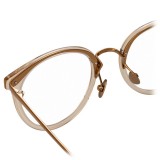 Linda Farrow - Occhiali da Vista Aviator 722 C12 - Cenere - Linda Farrow Eyewear