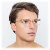 Linda Farrow - 722 C12 Aviator Optical Frames - Ash - Linda Farrow Eyewear