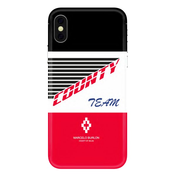 Marcelo Burlon - Team Cover - iPhone X - Apple - County of Milan - Printed Case