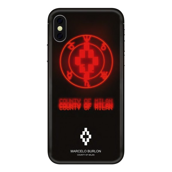 Marcelo Burlon - Never Cover - iPhone X - Apple - County of Milan - Printed Case