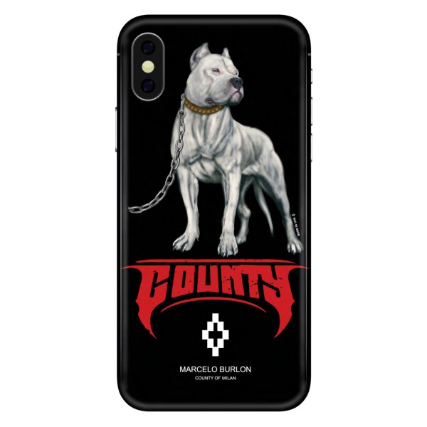 Marcelo Burlon - Cover Dogo - iPhone X / XS - Apple - County of Milan - Cover Stampata