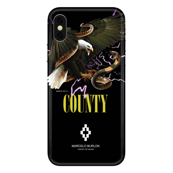 Marcelo Burlon - Eagle Cover - iPhone X - Apple - County of Milan - Printed Case