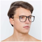 Linda Farrow - 716 C1 D-Frame Optical - Black - Linda Farrow Eyewear