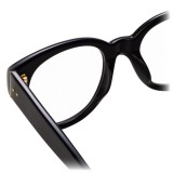 Linda Farrow - 653 C8 D-Frame Optical - Black - Linda Farrow Eyewear