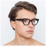 Linda Farrow - 653 C8 D-Frame Optical - Black - Linda Farrow Eyewear