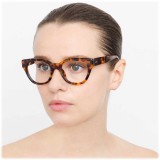 Linda Farrow - Occhiali da Vista D-Frame 653 C10 - Tartaruga - Linda Farrow Eyewear