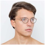 Linda Farrow - 748 C4 Oval Optical Frames - Rose Gold and Tortoiseshell - Linda Farrow Eyewear