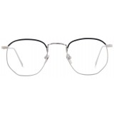 Linda Farrow - Occhiali da Vista Angolari 586 C3 - Oro Bianco - Linda Farrow Eyewear