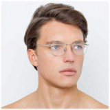 Linda Farrow - Occhiali da Vista Rettangolari 743 C9 - Oro Bianco e Oro Giallo - Linda Farrow Eyewear