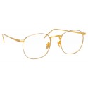 Linda Farrow - Occhiali da Vista Rettangolari 743 C8 - Oro Giallo e Oro Bianco - Linda Farrow Eyewear