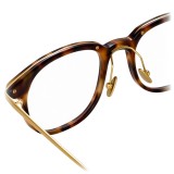 Linda Farrow - Occhiali da Vista D-Frame 724 C3 - Tartaruga - Linda Farrow Eyewear