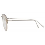 Linda Farrow - 717 C9 Oval Optical Frames - Truffle - Linda Farrow Eyewear