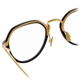 Linda Farrow - 717 C6 Oval Optical Frames - Black - Linda Farrow Eyewear