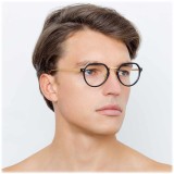 Linda Farrow - 717 C6 Oval Optical Frames - Black - Linda Farrow Eyewear