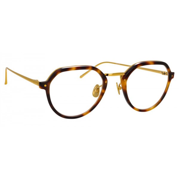 Linda Farrow - 717 C8 Oval Optical Frames - Tortoiseshell - Linda Farrow Eyewear