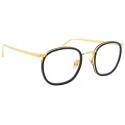 Linda Farrow - 562 C8 Oval Optical Frames - Black - Linda Farrow Eyewear