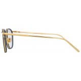 Linda Farrow - 562 C8 Oval Optical Frames - Black - Linda Farrow Eyewear