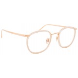 Linda Farrow - 562 C9 Oval Optical Frames - Clear - Linda Farrow Eyewear