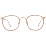 Linda Farrow - 562 C9 Oval Optical Frames - Clear - Linda Farrow Eyewear