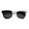 Yves Saint Laurent - Occhiali da Sole Classic SL 51 in Vitello Neri e Bianchi - Saint Laurent Eyewear