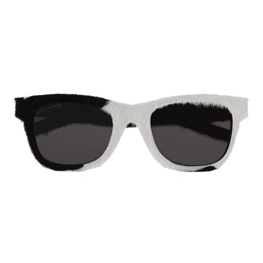 Yves Saint Laurent - Oversized SL 51 Shield Sunglasses - Silver - Sunglasses  - Saint Laurent Eyewear - Avvenice
