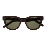 Yves Saint Laurent - Classic SL 51 Small Black and Green Sunglasses - Sunglasses - Saint Laurent Eyewear