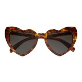 Yves Saint Laurent - Occhiali da Sole New Wave SL 181 Loulou Cuore a Motivo Leopardo - Occhiali da Sole - Saint Laurent Eyewear