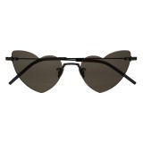 Yves Saint Laurent - New Wave Loulou 254 Black Heart Sunglasses - Sunglasses - Yves Saint Laurent Eyewear