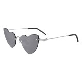 Yves Saint Laurent - New Wave Loulou 254 Silver Heart Sunglasses - Sunglasses - Yves Saint Laurent Eyewear