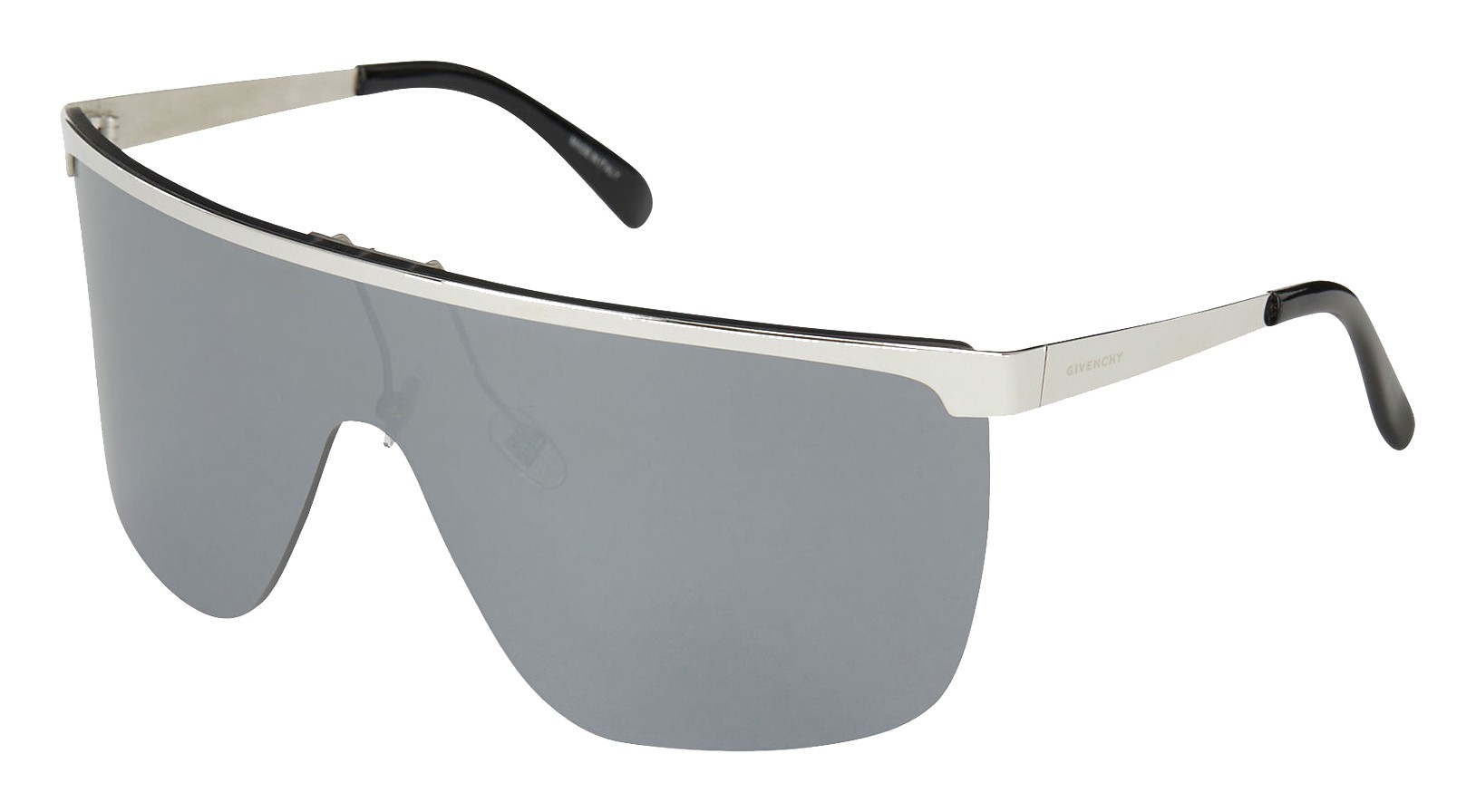 Givenchy - Mask Sunglasses with Black Flash Lenses - Sunglasses - Givenchy  Eyewear - Avvenice