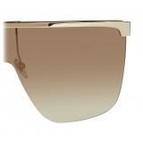 Givenchy - Mask Sunglasses with Brown Flash Lenses - Sunglasses - Givenchy Eyewear