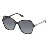 Givenchy - Oversized Sunglasses with Metal Soul Rings Gold and Gray Lenses - Sunglasses - Givenchy Eyewear