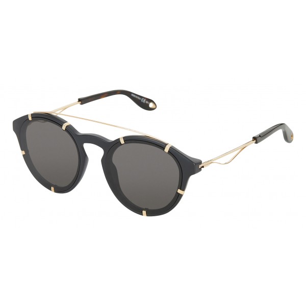 givenchy sunglasses black and gold