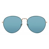 Givenchy - Metal Sunglasses with Pink Finish Frames and Green Lenses - Sunglasses - Givenchy Eyewear