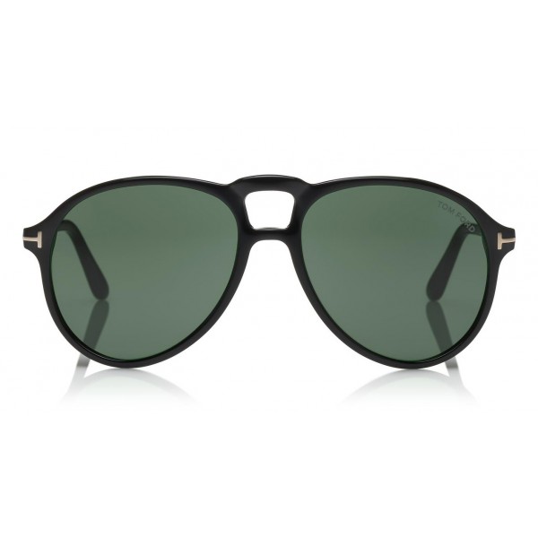 Tom Ford - Lennon Sunglasses - Occhiali da Sole Pilot in Acetato - FT0645 - Nero - Tom Ford Eyewear