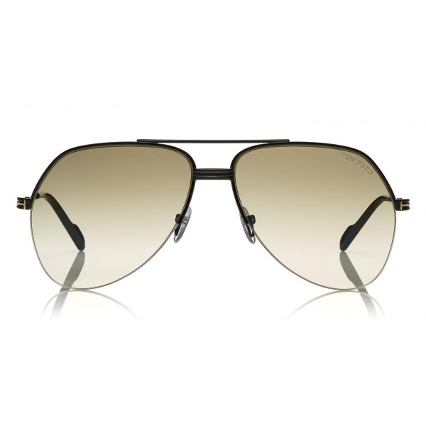 Tom Ford - Wilder Sunglasses - Pilot Acetate Sunglasses - FT0644 - Black Grey - Tom Ford Eyewear