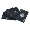 Mikol Marmi - Carte da Poker in Marmo - 4 Assi - Marmo Nero Marquina Mish - Carte in Vero Marmo - Mikol Marmi Collection