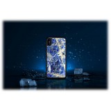 Mikol Marmi - Cover iPhone in Marmo Laguna Blu - iPhone X / XS - Cover in Vero Marmo - Cover iPhone - Apple - Mikol Marmi Collec