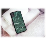 Mikol Marmi - Emerald Green Marble iPhone Case - iPhone X / XS - Real Marble Case - iPhone Cover - Apple - Mikol Marmi Collectio