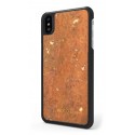 Mikol Marmi - Waitomo Ruby Travertine Marble iPhone Case - iPhone XS Max - Real Marble - iPhone Cover - Apple - Collection