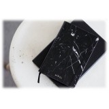 Mikol Marmi - Marquina Black Marble Notebook - Real Marble - Desk Supplies - Mikol Marmi Collection