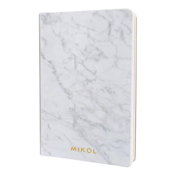 Mikol Marmi - White Carrara Marble Notebook - Real Marble - Desk Supplies - Mikol Marmi Collection